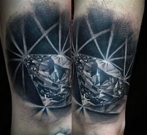 70 Diamond Tattoo Designs For Men Precious Stone Ink Wrist Tattoos