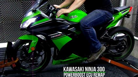 Kawasaki Ninja 300 Dyno Powerboost Ecu Remap Youtube