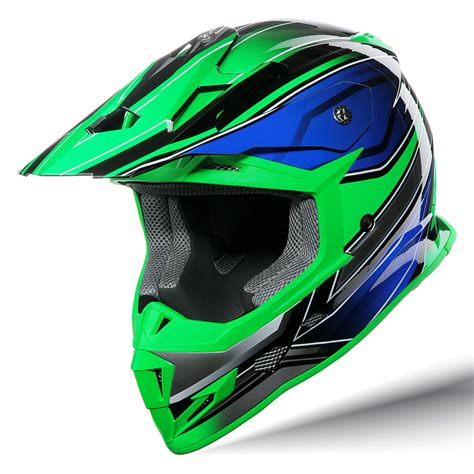 Glx Adult Off Road Motocross Helmet Dirt Bike Mx Atv Utv Full Face