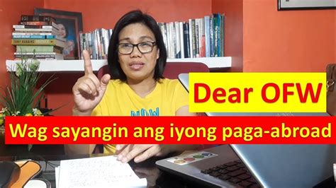 Overseas filipino workers or ofws go abroad because of better and in demand jobs. OFW-sulit ba ang paga-abroad mo? - YouTube