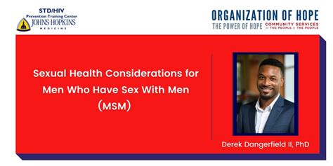 Sexual Health Considerations For Men Who Have Sex With Men Msm
