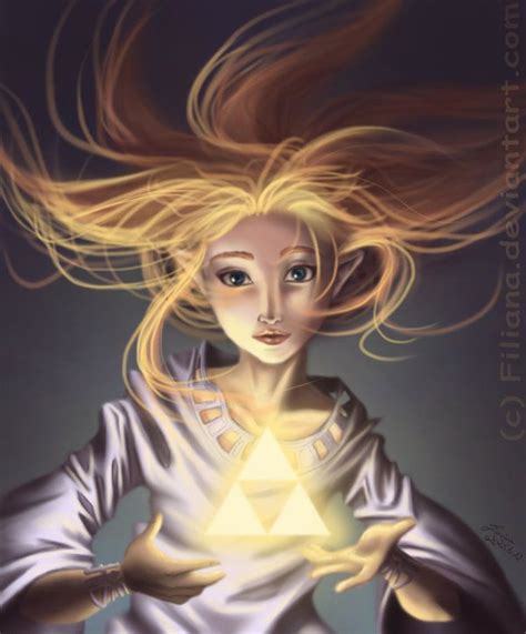 The Triforce By Filiana On Deviantart Legend Of Zelda Zelda Art