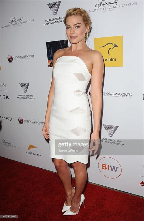 Actress Margot Robbie Attends The 3rd Annual Australians In Film News Photo Getty Images