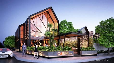 Modern Coffee Shop Exterior Design