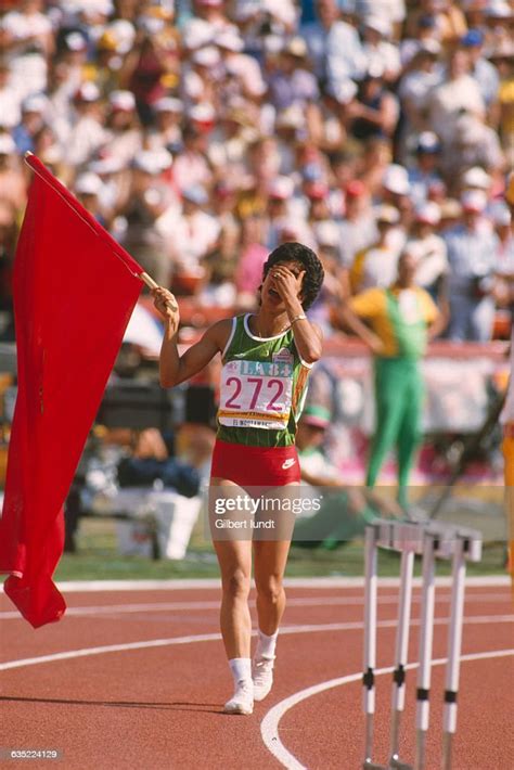 Nawal El Moutawakel Of Morocco After Her Gold Medal Win In The News