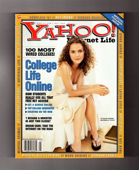 Yahoo Internet Life Magazine May 1999 Keri Russell Felicity