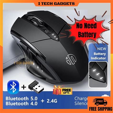 Itechgadgets Inphic Pm6 Pro Wireless Mouse Wireless Bluetooth Mouse