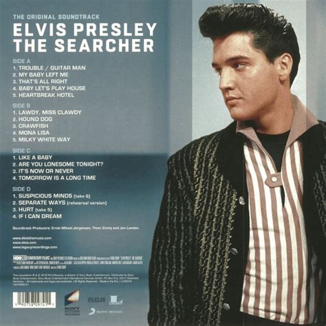 Elvis Presley The Searcher Soundtrack Vinyl At Juno Records