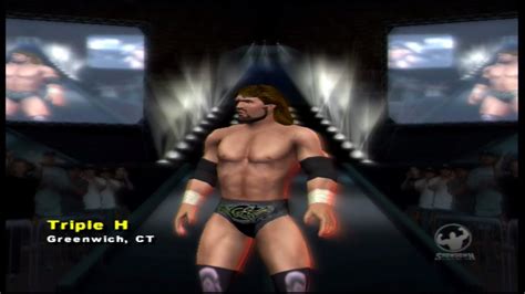 CAW 2 Triple H Showdown Legends Of Wrestling Xbox YouTube
