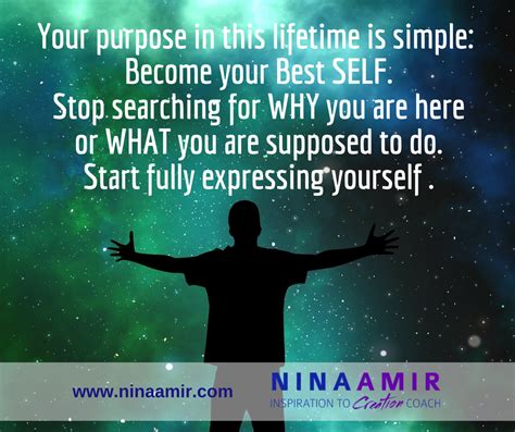 Stop Trying To Find Your Purpose Nina Amir