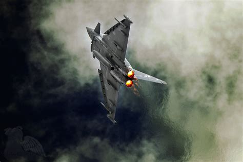 Aircraft Airplanes Army Eurofighter German Jet Military Sky