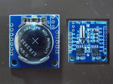 Briefly Introduced Time And Date With The Tiny Rtc Module Ds1307 Real