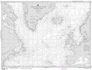 Nga Nautical Chart 121 North Atlantic Ocean Northern Sheet