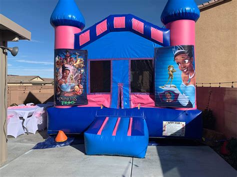 Bouncy House For A Princess Lolos Party Rentals Las Vegass Source For Event Rentals