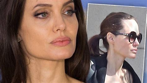 Angelina Jolie Niknie W Oczach Niekorzystne Zdjęcia Gwiazdy