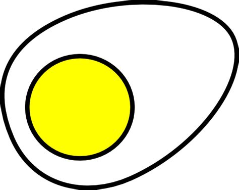 Large White Egg Clip Art At Clker Com Vector Clip Art Online Royalty