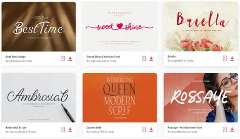 25 Best Feminine Fonts For Design And Branding In 2023