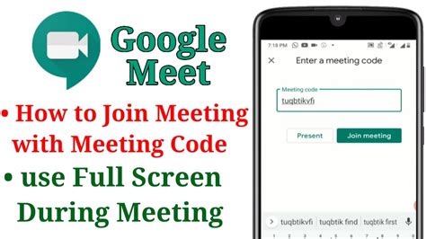 If you don't see this option, contact your google workspace administrator. Meet Google Join - Google Meet | Join meeting | Meeting ...