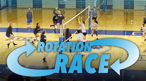 Rotation race to work on serve receive and first-ball kills - The Art ...
