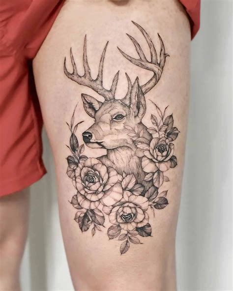 34 Exquisite Deer Tattoo Ideas For Men And Women In 2023