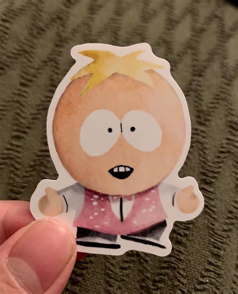 South Park Stickers Vinyl Funny Watercolor Style Etsy