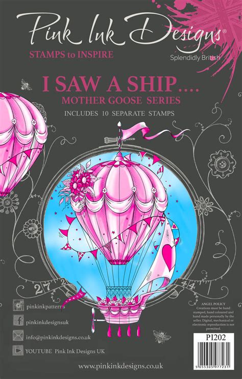 Pink Ink Designs Stamp Set I Saw A Ship By Aline Kreatief