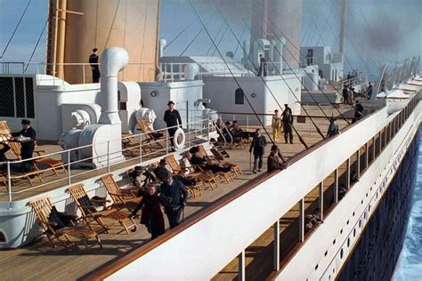 Beautifully Colorized Photos Of Life On The Titanic Days Before It Sank
