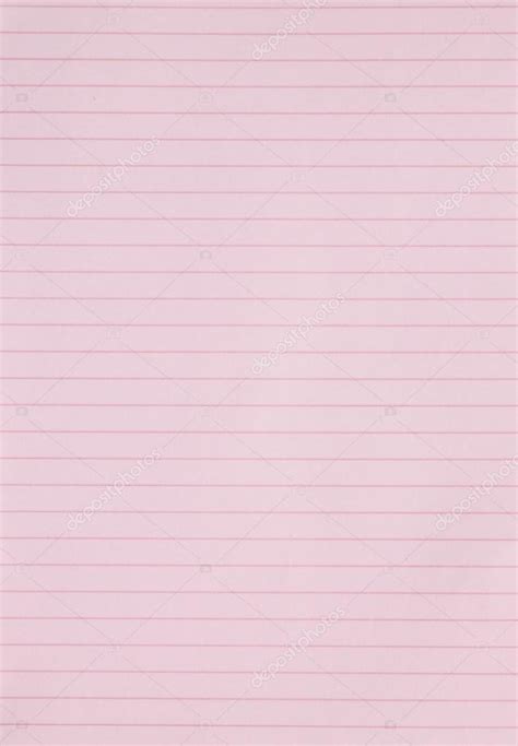 Pink Lined Paper Sheet Stock Photo By ©nuchylee 37307655
