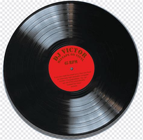 Black Dj Victor Vinyl Album Phonograph Record Disc Jockey Album