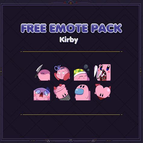 Kirby Discord Emote Pack Nayokiris Ko Fi Shop Ko Fi ️ Where