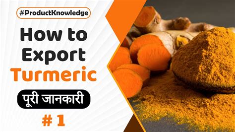 How To Export Turmeric A To Z Knowledge Best Product For New