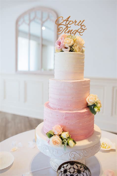 Ombre Buttercream Wedding Cake Buttercream Wedding Cake Wedding Cake