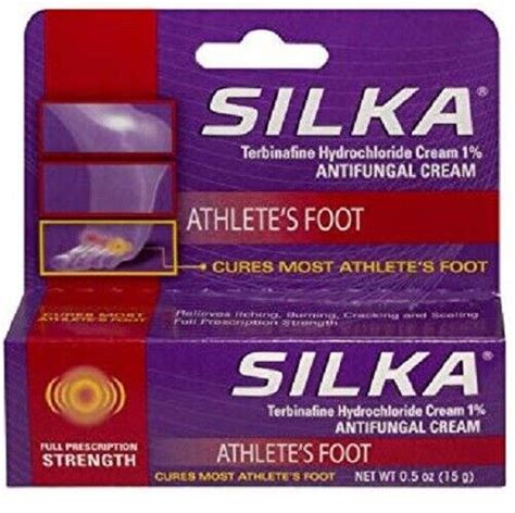 Case Of 24 Silka Prescription Strength Athletes Foot Antifungal Cream