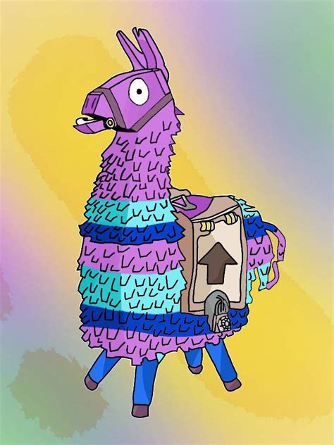 Fortnite Llama Drawing Fortnite Llama Drawing Easy Grab Your Paper
