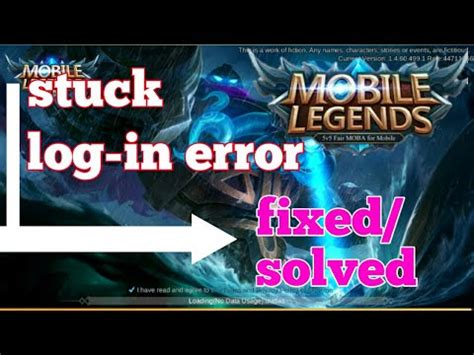 Stuck Or Login Error In Mobile Legends Fixed And Solved March YouTube