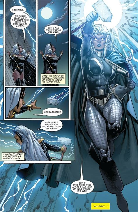 Storm Gets Back Stormcaster (X-Men Gold#25). Storm Marvel, Marvel