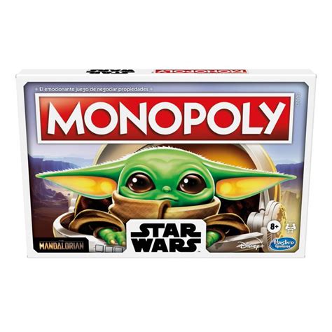 Juego Monopoly Star Wars The Mandalorian Monopoly