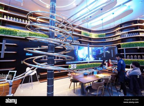 Customers Dine In The World S Tenth And Asia S Third Spaceship Themed
