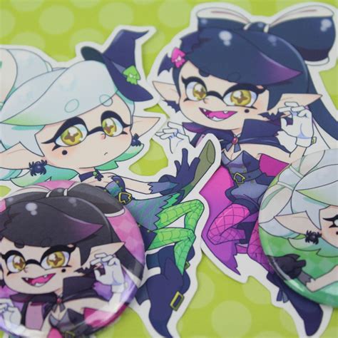 Callie Marie Squid Sisters Splatoon Halloween Fan Art Etsy