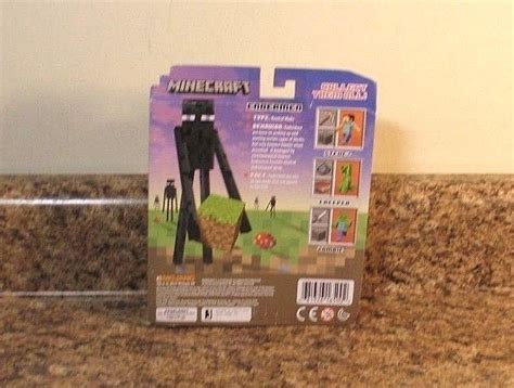 Minecraft Overworld Enderman Figure Series 1 Fully Articulated New 1962889664
