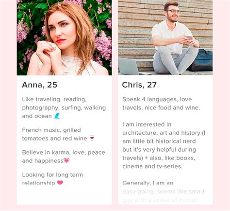 Writing A Good Tinder Profile 👉👌tinder Profile Examples For Men Tips