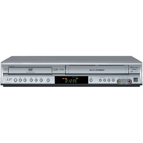 JVC HR-XVC12S DVD/VCR Combo Player (Silver) HR-XVC12S B&H Photo
