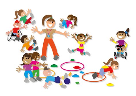 Children Doing Pe Clipart 10 Free Cliparts Download Images On