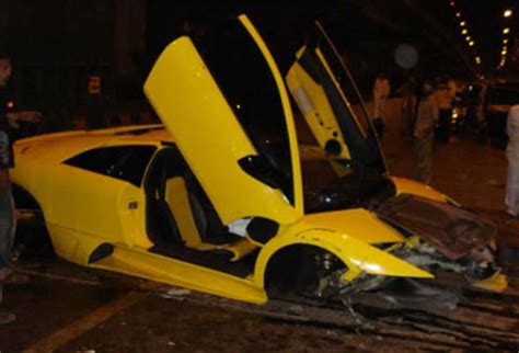 Indias Most Expensive Car Crash Picture Top Speed