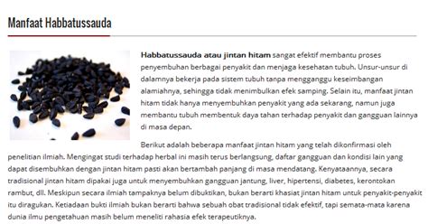 Chia seeds side effects include indigestion, allergies, and lowering of your blood pressure. Khasiat Dan Cara Makan Habbatus Sauda - Ira Mommy Si Kembar