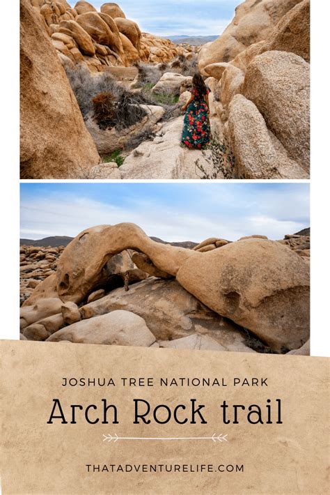 Arch Rock Trail Joshua Tree National Park That Adventure Life