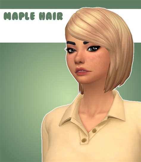 ̗̀ Maple Hair ̖́ I Love Bob Hairstyles So Stephanie Plays The