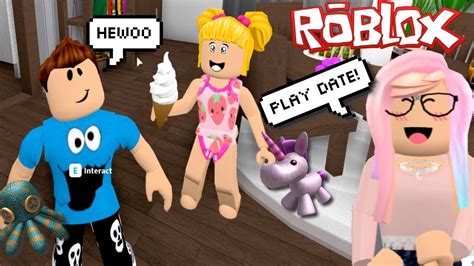 Roblox Goldie First Play Date In Bloxburg Roleplay With Titi Games Vtomb