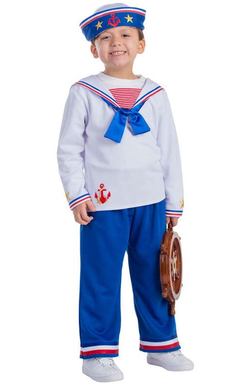 Boys Sailor Costume Halloween Costumes 4u Kids Costumes