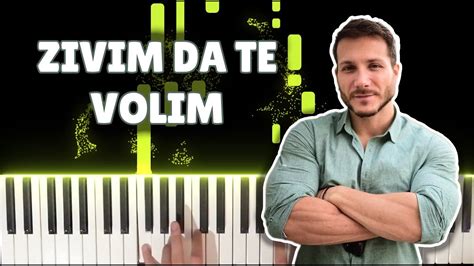 Sasa Kovacevic Zivim Da Te Volim Piano Cover Instrumental Chords